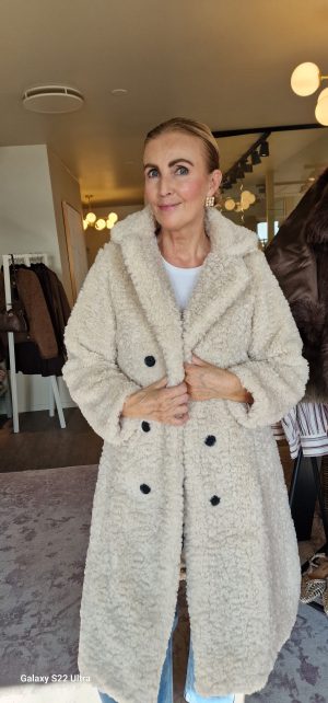 CURLY FUR LONG JACKET