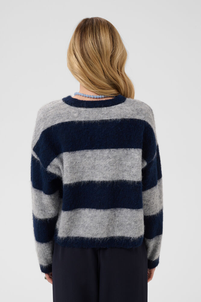 TAYZIE PULLOVER BLÅ STRIPER - Bilde 3