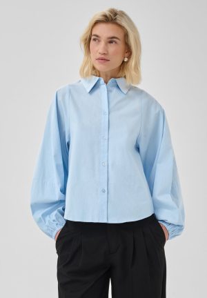 Sunna balloon sleeve shirt