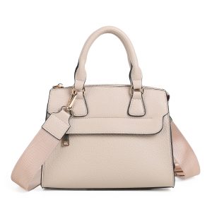 Veske KAT liten håndveske med frontlomme - beige