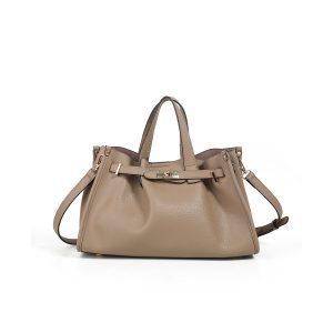 Veske KRISTINE håndveske med buckle - beige
