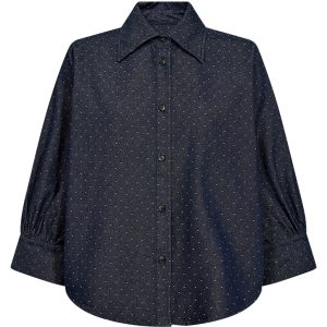 SEA HAPBURN SHIRT WASH LLONDON JAQUARD RINSE