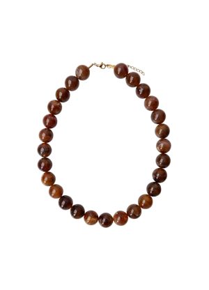 MILOVA NECKLACE BROWN