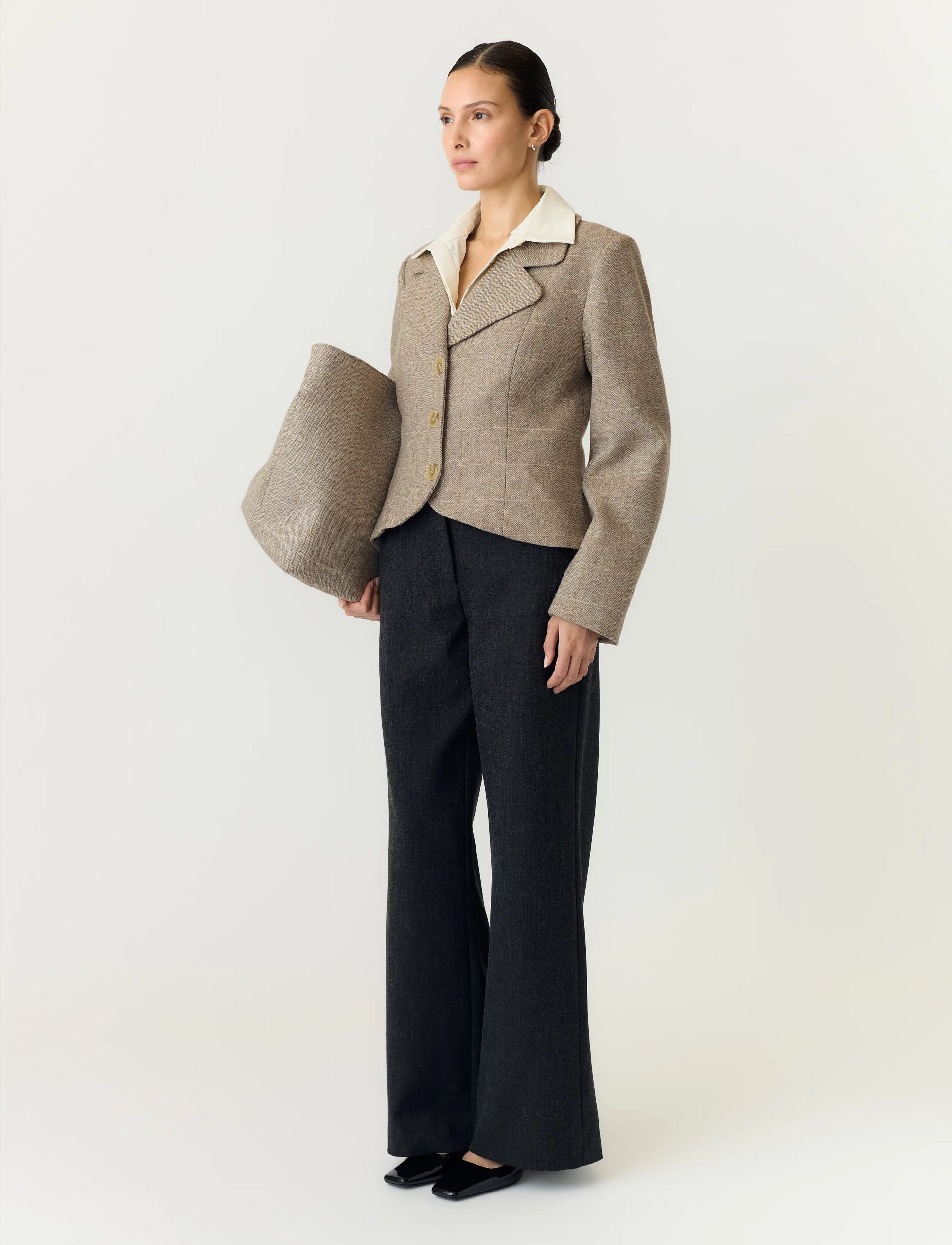 YASTHELA LS WOOL BLEND SHORT JACKET - Bilde 5