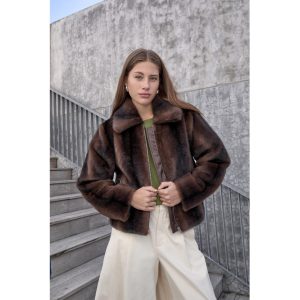 PANOMA FAUX FUR JACKET