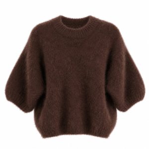 Kid Mohaire T-Shirt Brun