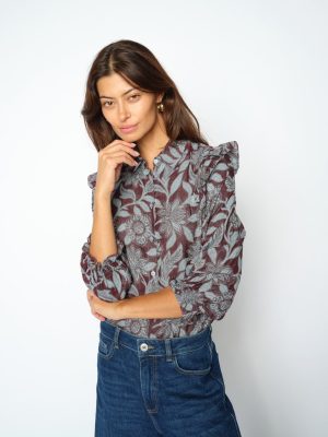 DEBBY VISI FLIP SHIRT PORT ROYAL