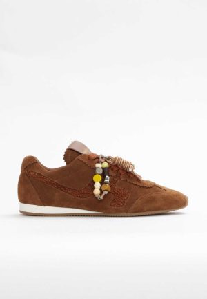 AMIA, SUEDE COGNAC Item no. 60045 In stock AMIA SKO