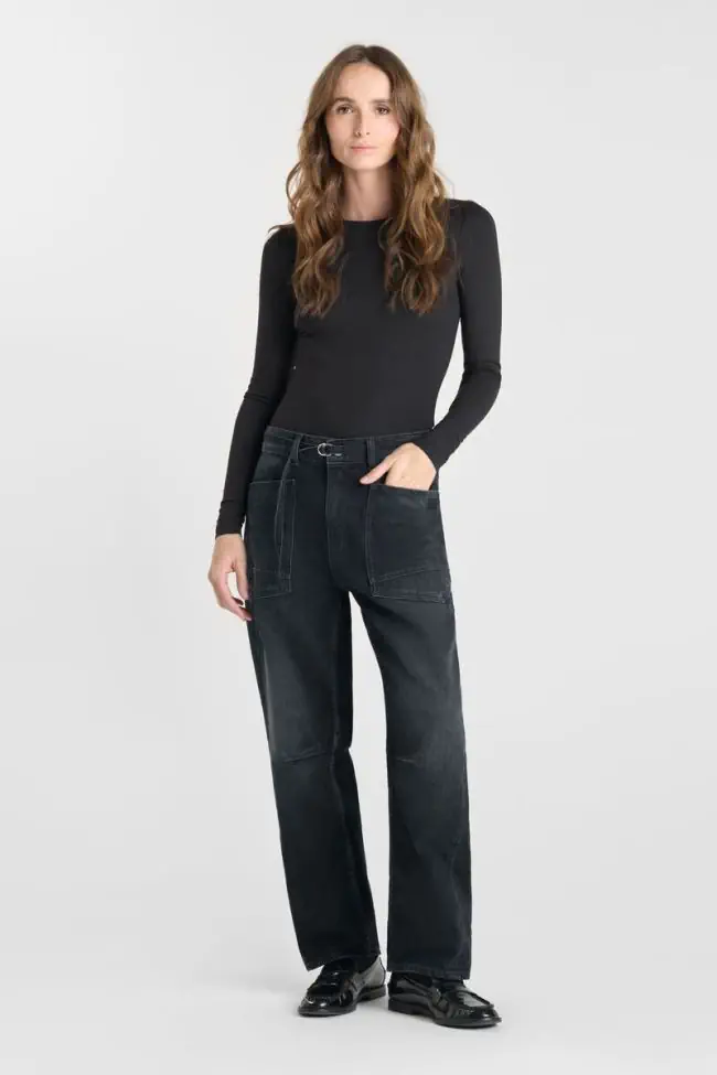 JEAN FEMME MADIE BLACK - Bilde 2