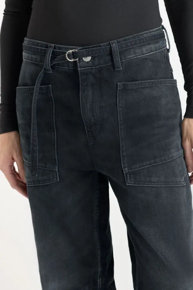 JEAN FEMME MADIE BLACK - Bilde 7