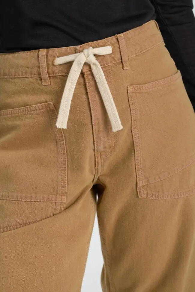 JEAN FEMME MADIE CAMEL - Bilde 6