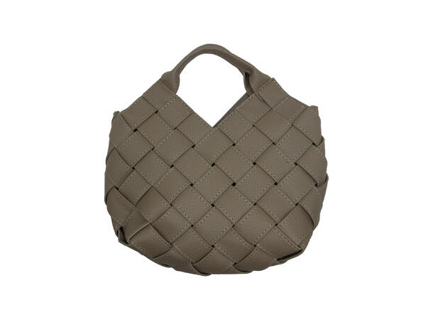 Håndveske "flettet" taupe Varenr: 155912